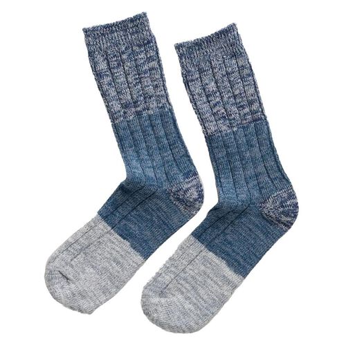 Seasalt Cornwall Bloomin Good Socks Ii Late Light Maritime Twist