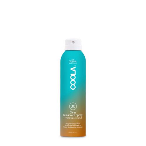 COOLA Clear Sunscreen Spray SPF30 - Tropical Coconut