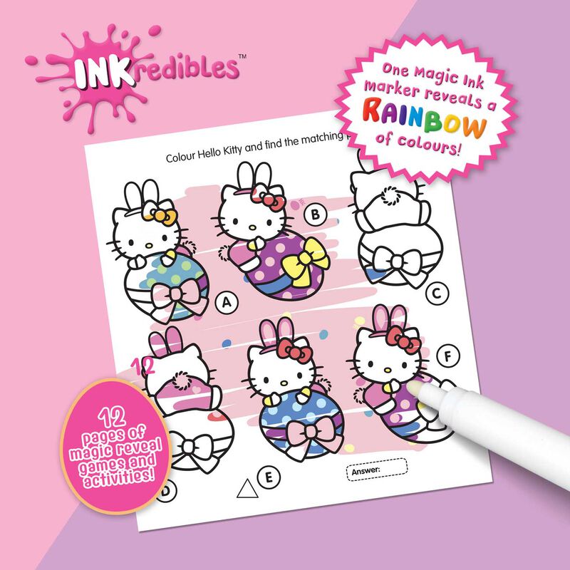 Hinkler Inkredibles Magic Ink Hello Kitty Easter image number 1