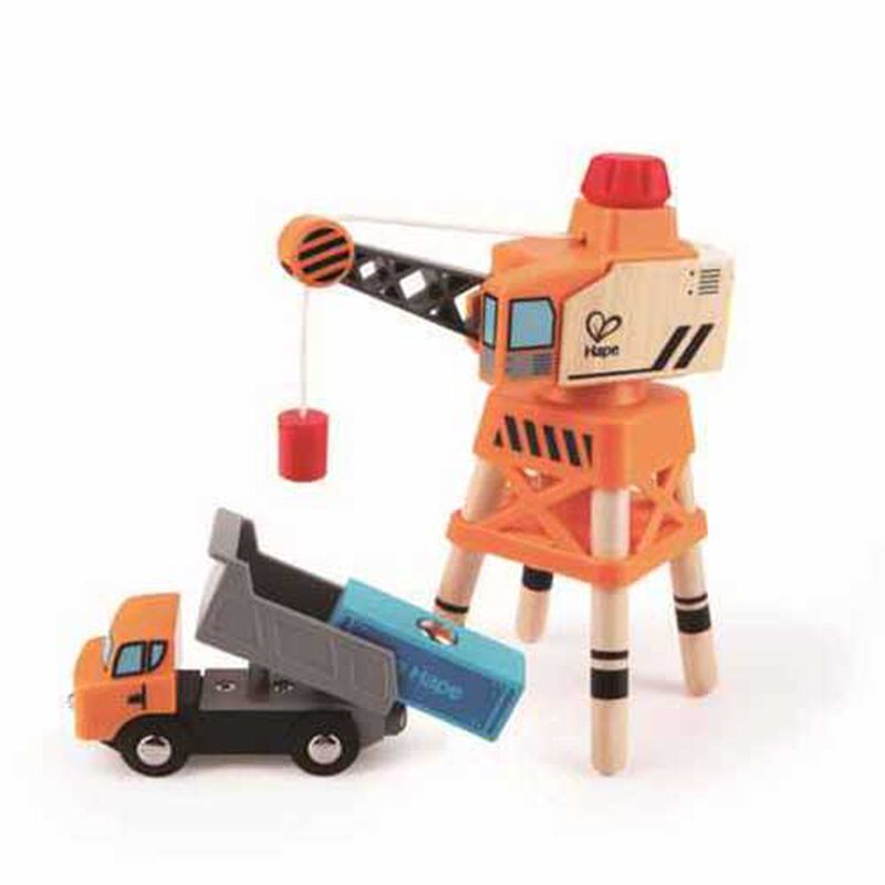 Hape Large Boom Crane image number 0