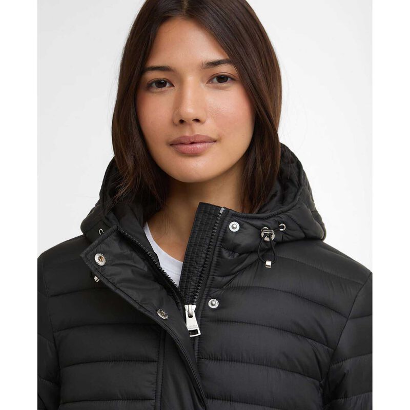 Barbour International Longline Jada Puffer Jacket image number 2