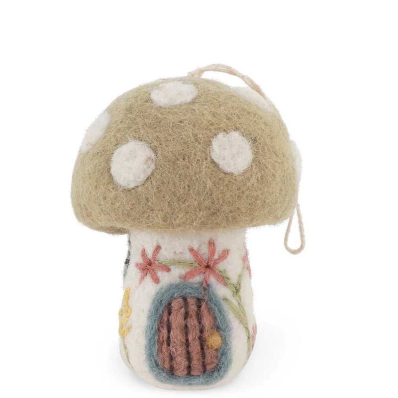 Gry & Sif Small Spring Mushroom House Decoration image number 0