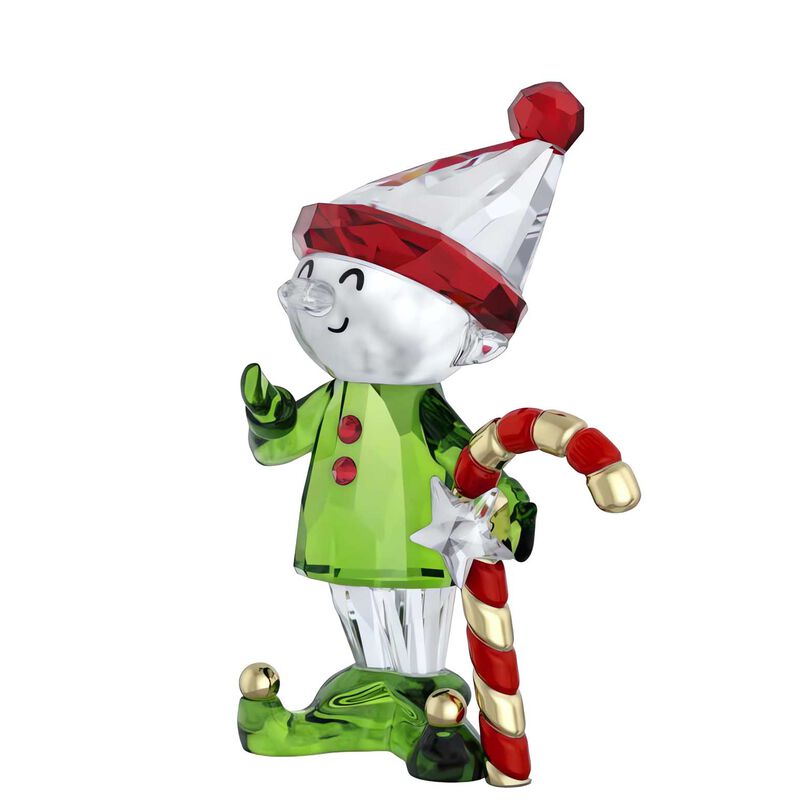 Swarovski Holiday Cheers Dulcis Elf and Candy Cane image number 3