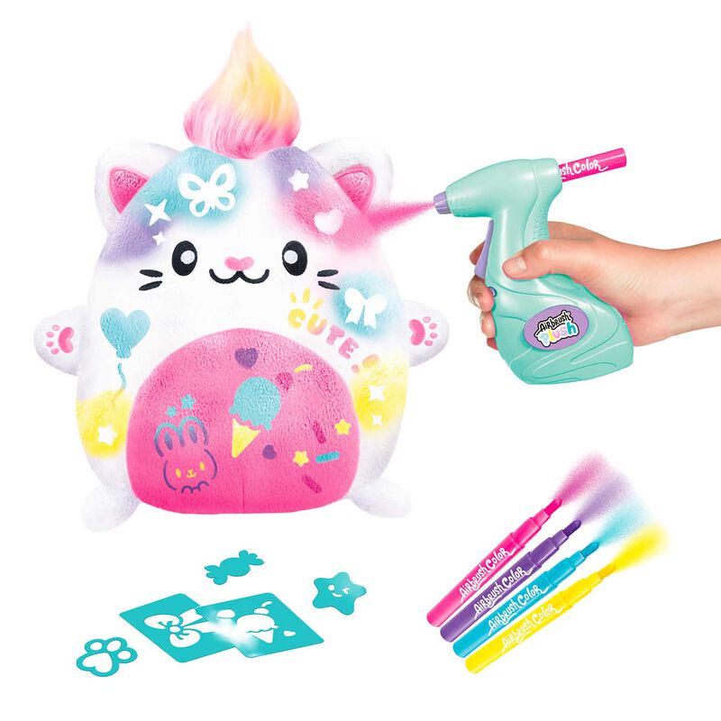 Antics Airbrush Plush Kawaii Kitty image number 0