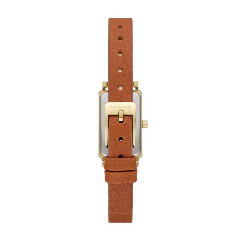 Skagen Hagen Micro Brown Leather Watch SKW3149 image number 1