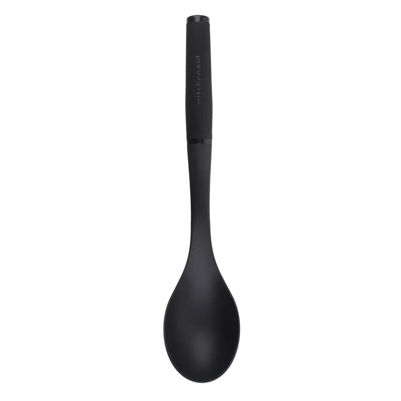 KitchenAid Soft Touch Basting Spoon Nylon - Black image number 0