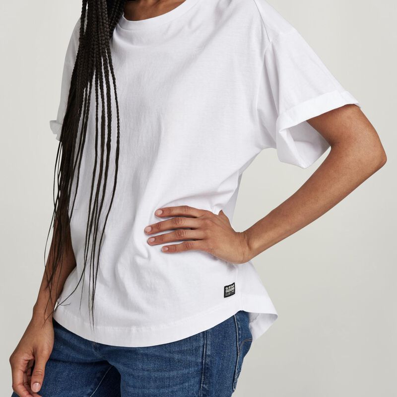 G-Star Rolled Up Sleeve Boyfriend Top image number 2