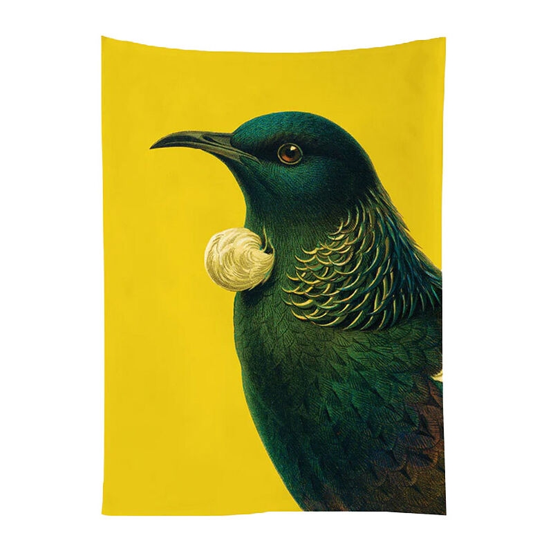 Bright Tui Tea Towel image number 0