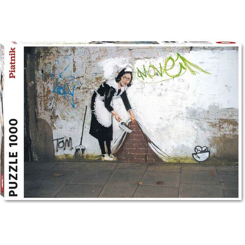 Piatnik Banksy The Maid 1000-Piece Puzzle