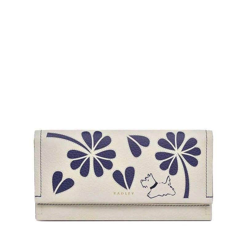 Radley Cut Out Floral Large Flapover Purse image number 0