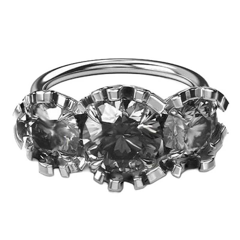 Stolen Girlfriends Club Delicate Distortion Cocktail Ring image number 0