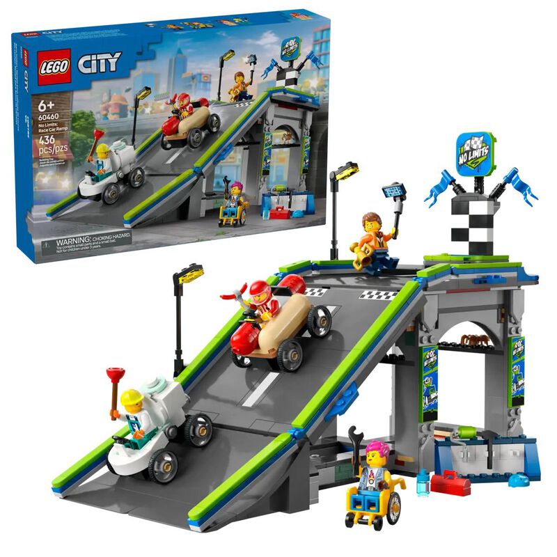 LEGO City No Limits: Race Car Ramp Track image number 0