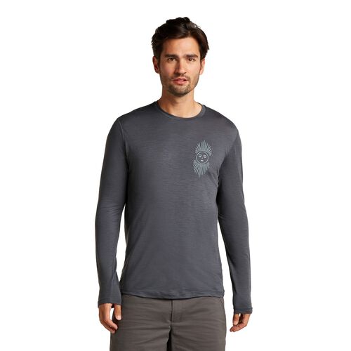 Icebreaker M Merino 150 Tech Lite LS Tee IB Solar