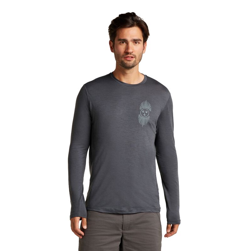 Icebreaker M Merino 150 Tech Lite LS Tee IB Solar image number 0