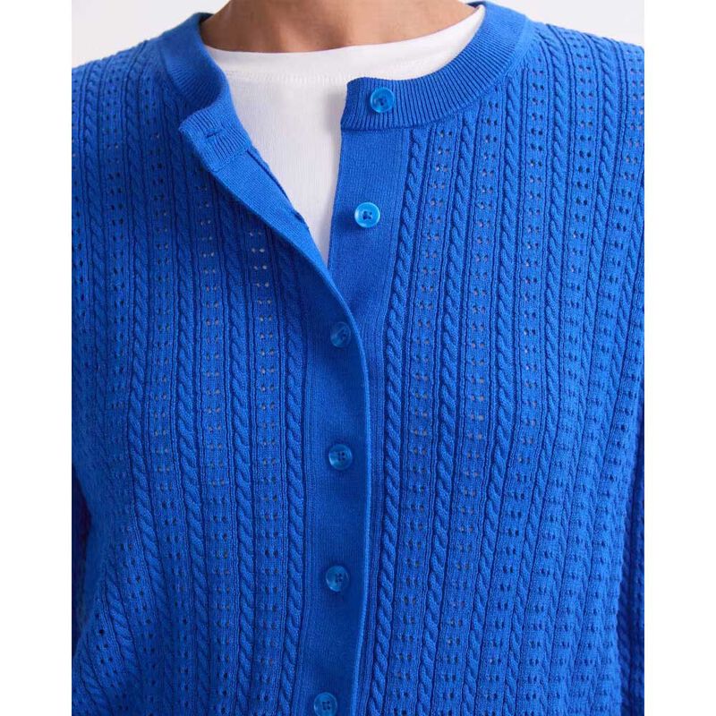 Sportscraft Elka Cable Pointelle Cardi image number 2