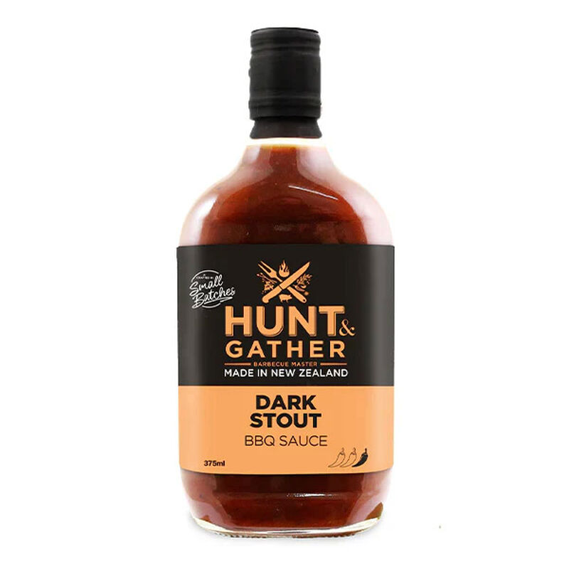 Hunt & Gather Dark Stout BBQ Sauce 375ml image number 0