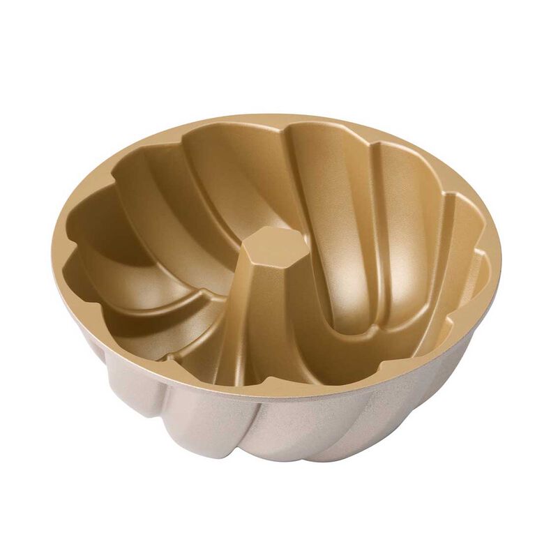 Bakemaster Braided Bundt Pan, 24 X 24 X 9.8cm - Champagne image number 1