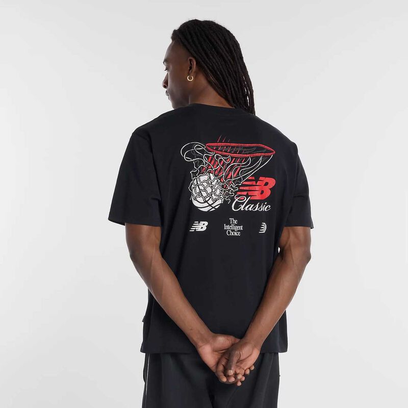 New Balance Hoops Classic Graphic T-Shirt image number 1