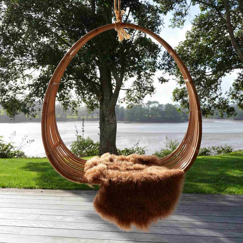 Home Lab Tibetan Lambskin Rug image number 5