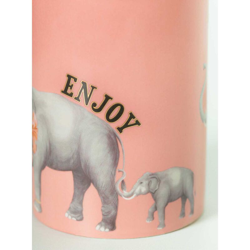 Yvonne Ellen Storage Jar Med Elephant image number 1