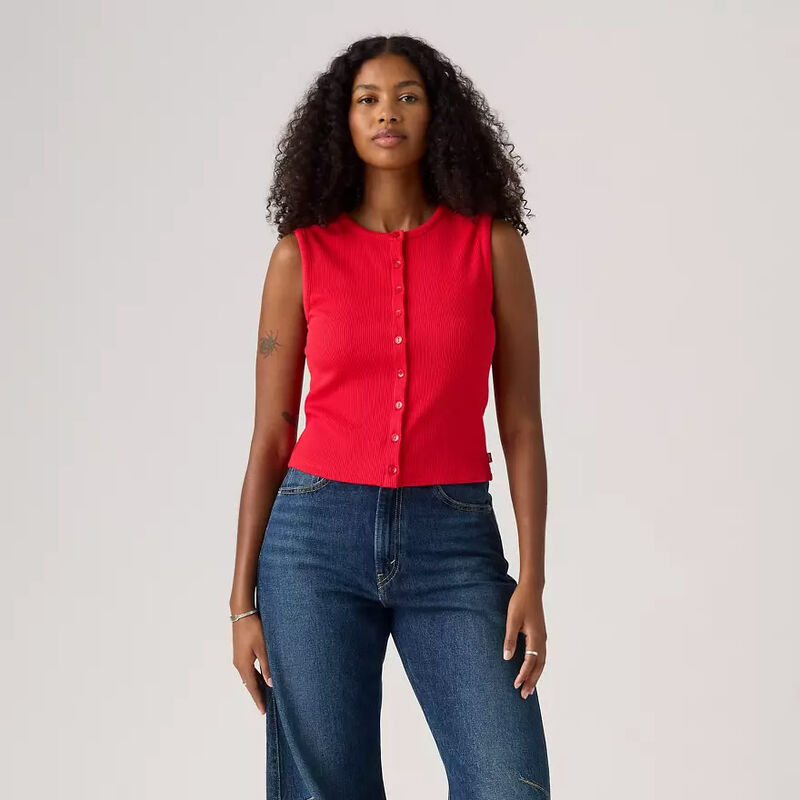 Levi's Rory SL Button Up True Red image number 3