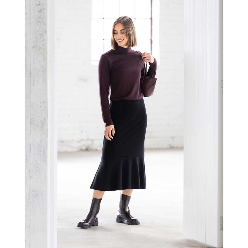 Vassalli Carrie Skirt 100% Merino image number 3