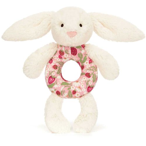 Jellycat Mimi Strawberry Ring Rattle
