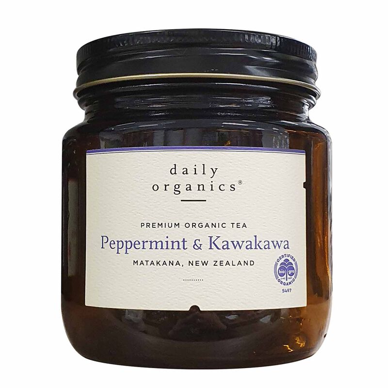 Daily Organics Peppermint & Kawakawa Tea Loose Leaf 40g image number 0