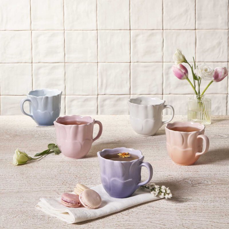 Le Creuset Mug 330ml Anemone Petal  - White image number 1