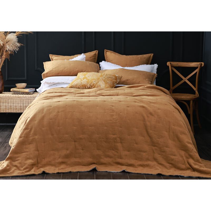 MM Linen Laundered Linen Pillowcover Set image number 2