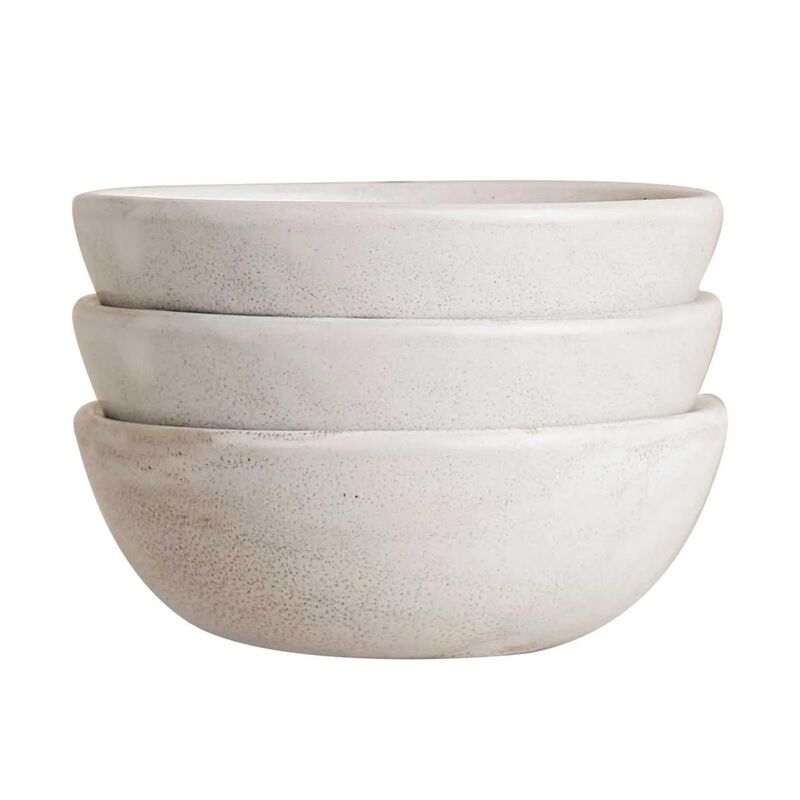 Robert Gordon Condiment Bowls Set Of 3 - Snow Breakfast In Bed image number 0