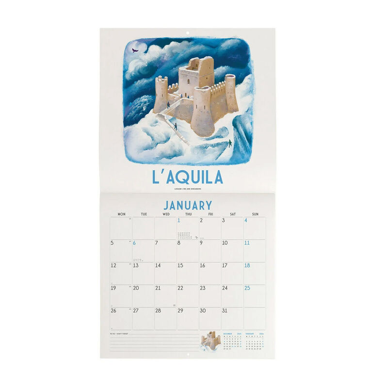 Legami Italy 2026 Wall Calendar 30x29cm image number 1