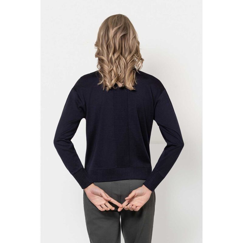 B Essentials by Ballantynes Rib Trim Jumper image number 1