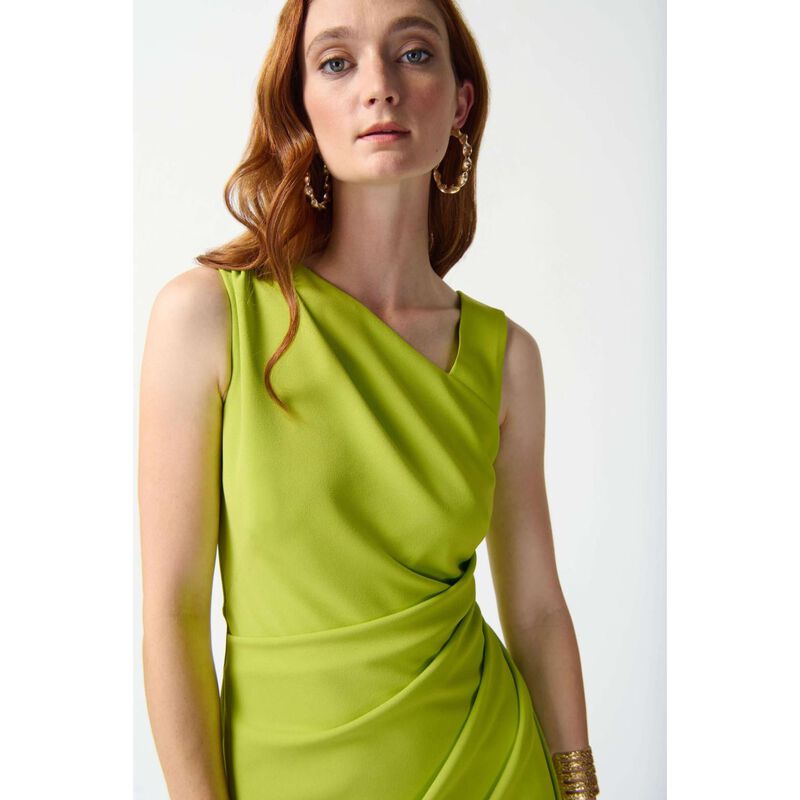 Joseph Ribkoff Scuba Crepe Tie Dress image number 2