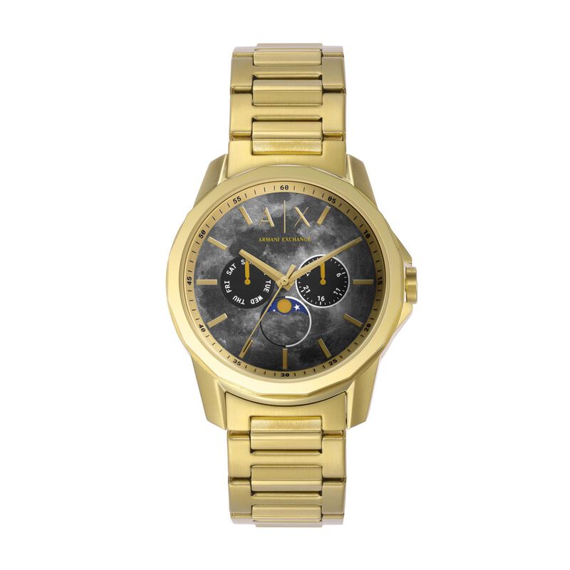 Armani Exchange Banks Gold Watch AX1737 image number 0