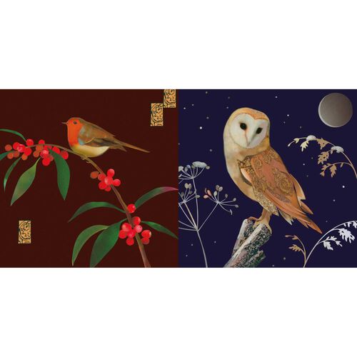 Image Gallery Spirit Owl Christmas Card Box of 10