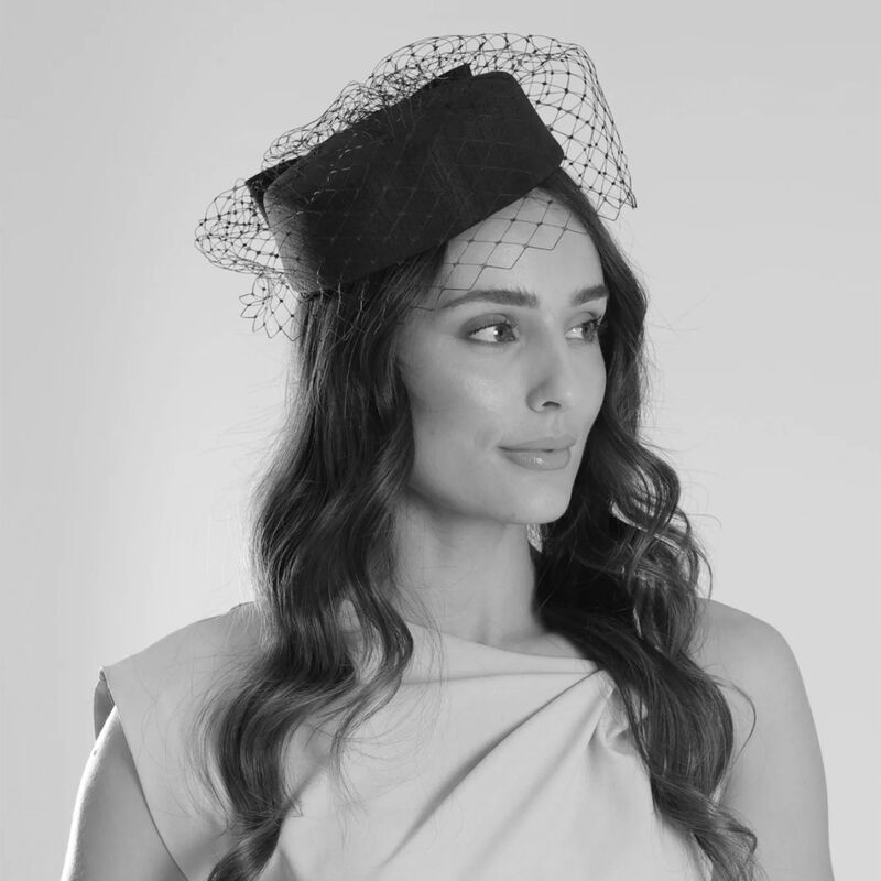 Morgan & Taylor Jacqui Pill Box Fascinator image number 9