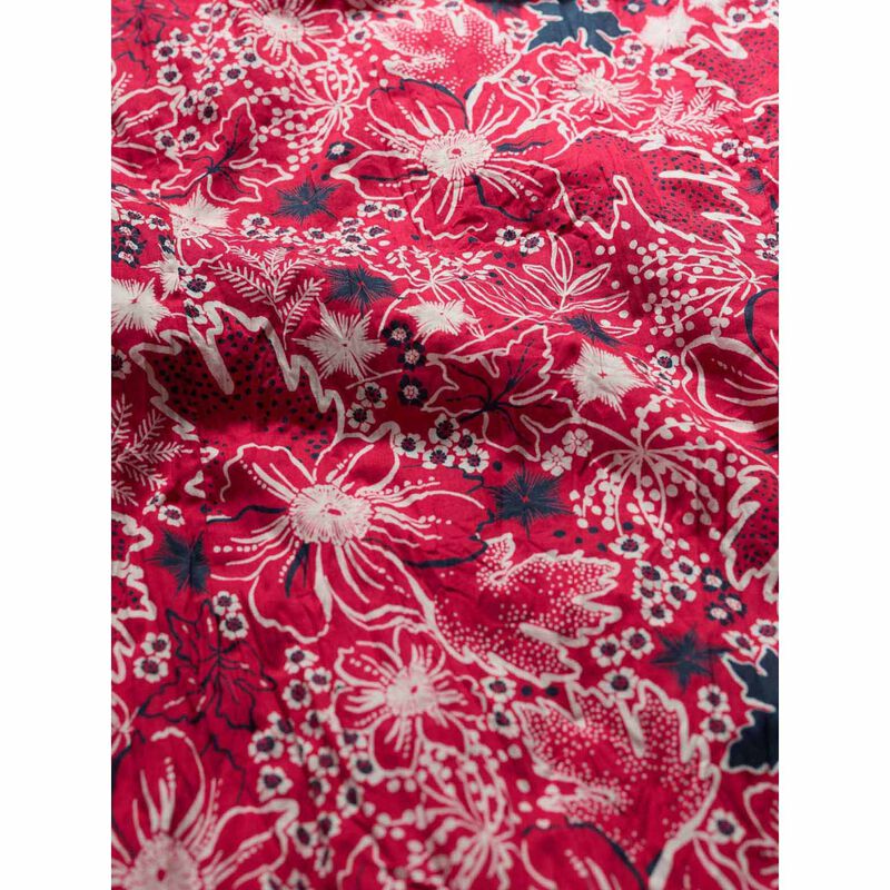 Seasalt Cornwall Larissa Shirt Winter Camellia Crimson image number 2