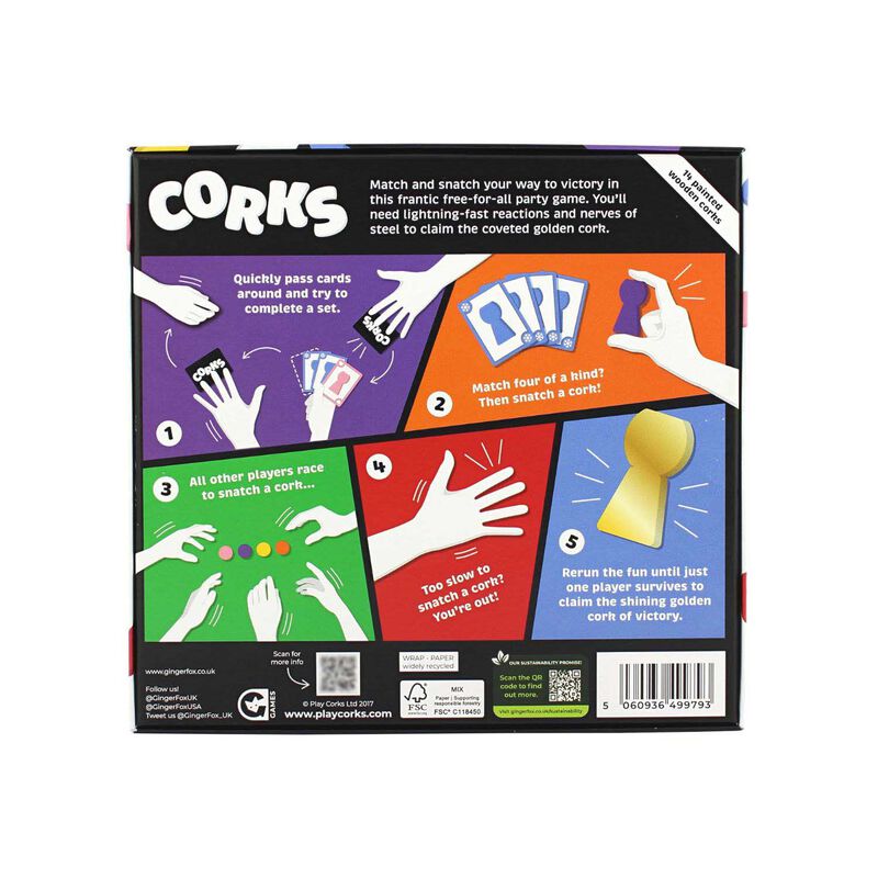 Ginger Fox Corks Family Party Game image number 3