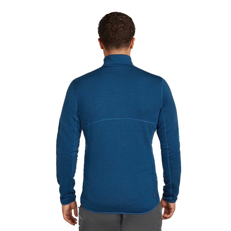 Icebreaker M Merino 400 RealFleece Descender LS Zip image number 1