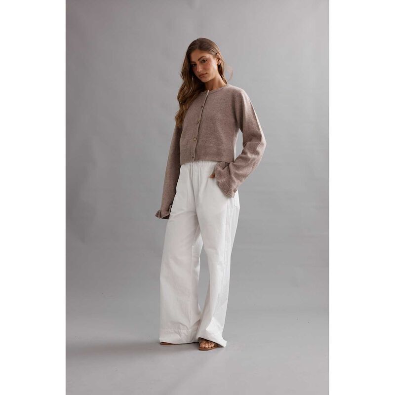 Caitlin Crisp Frilly Crop Cardi image number 3