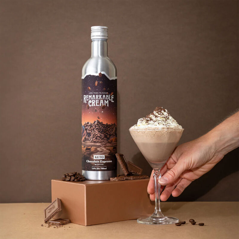 Remarkable Cream Liqueur KETO Chocolate Espresso Martini 14% 700ml image number 1
