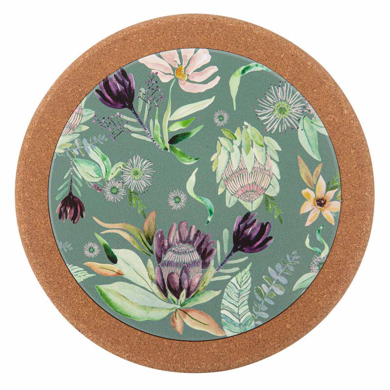 Ladelle Leura Assorted Cork Trivet Set Of 2 image number 1