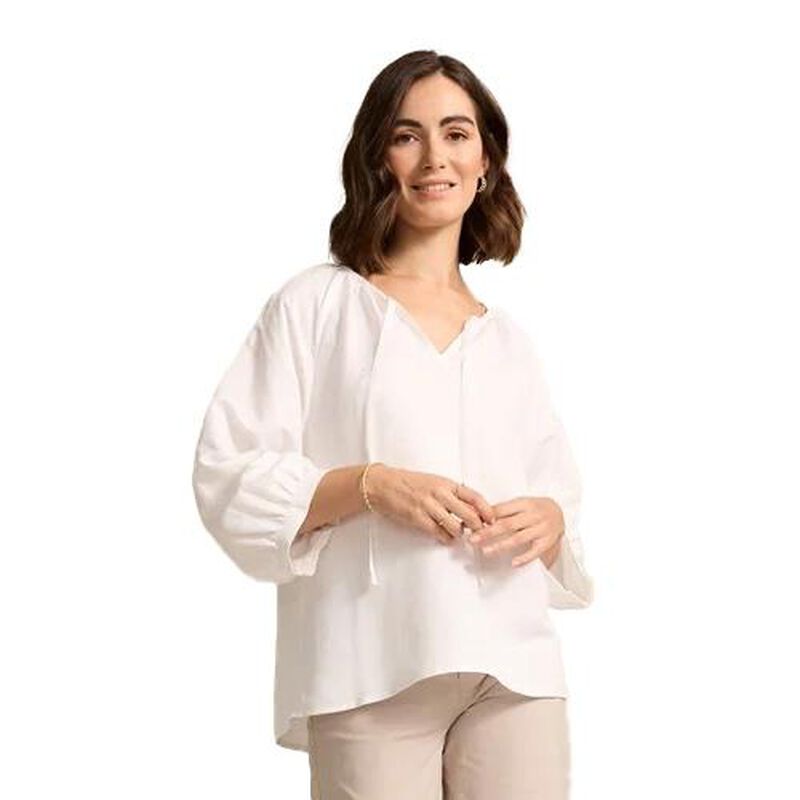 Marco Polo Raglan Slv Peasant Top image number 0