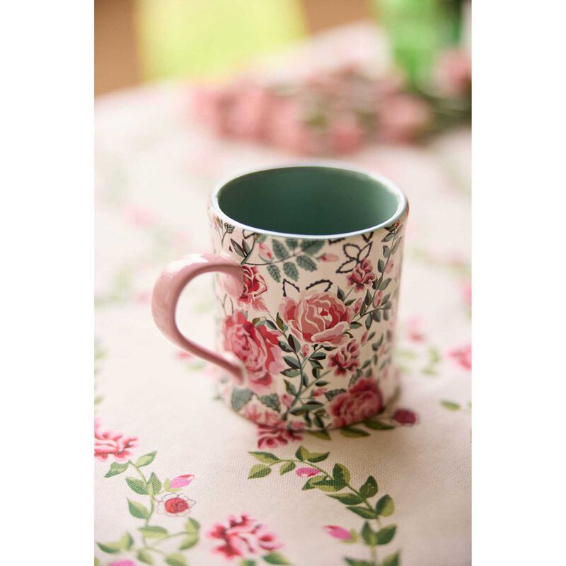Cath Kidston Dolly Rose White Mollie Mug image number 1