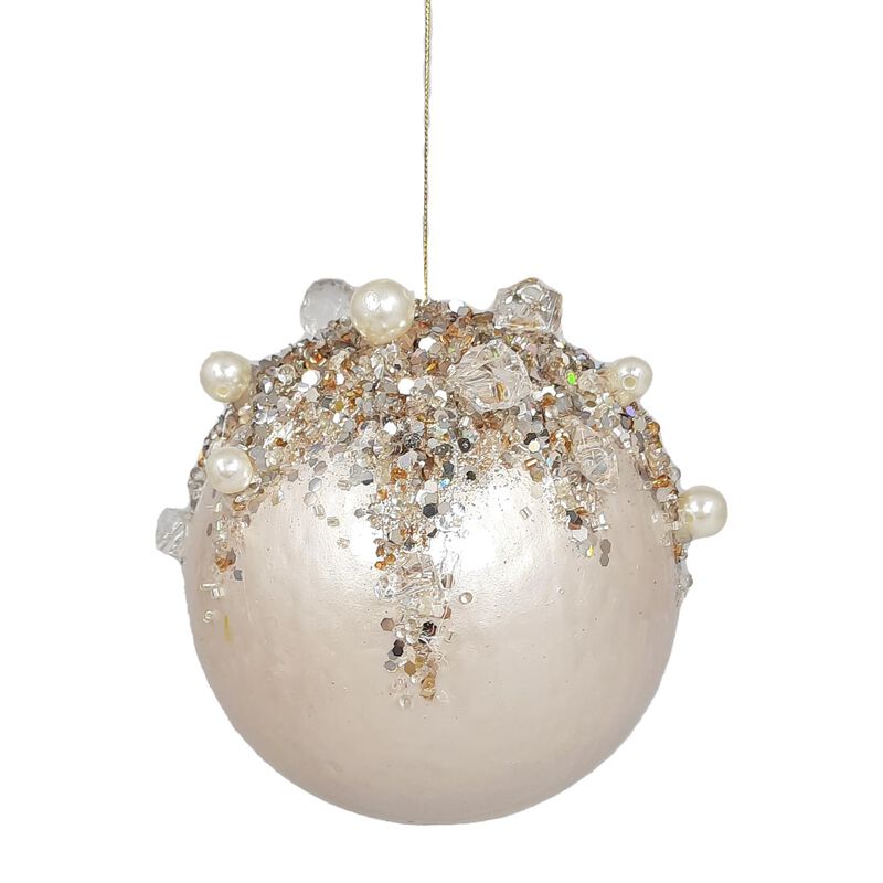 Pearl Ball Pearl/Platinum 9.5cm image number 0
