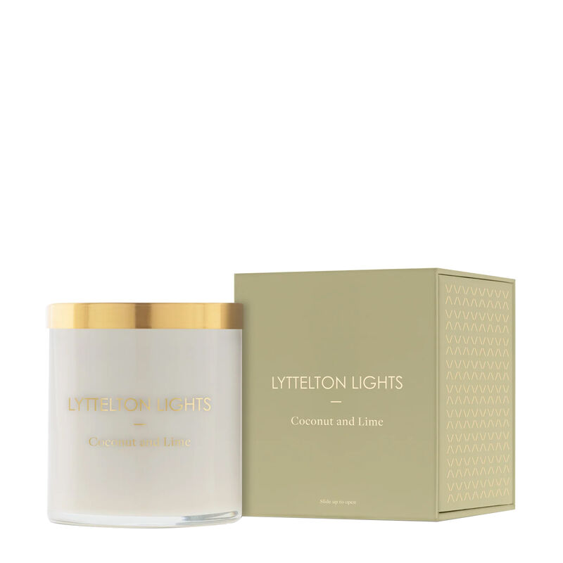 Lyttelton Lights Coconut & Lime Candle image number 0