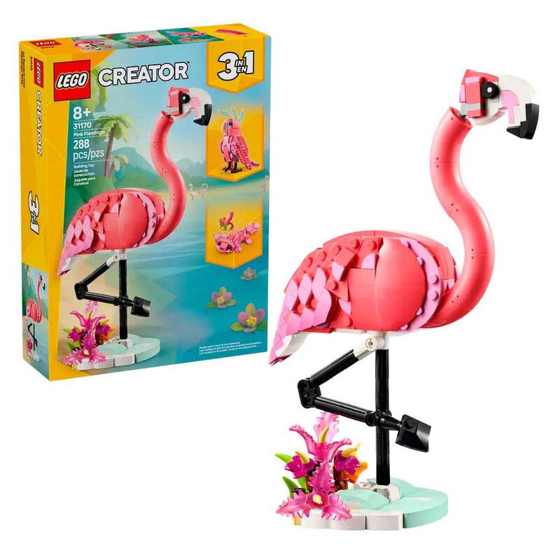 LEGO Creator 3in1 Wild Animals: Pink Flamingo image number 0