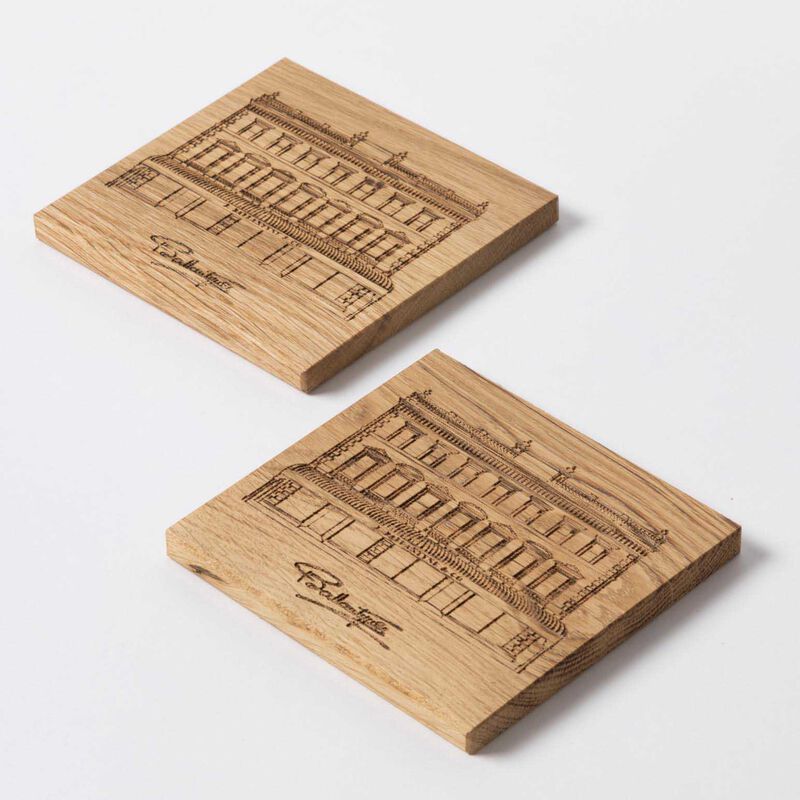 Ballantynes 2 Oak Coasters image number 3