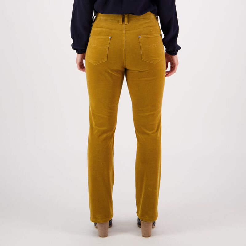 Vassalli Straight Leg Full Length Pinwale Cord Pant With Fly image number 7